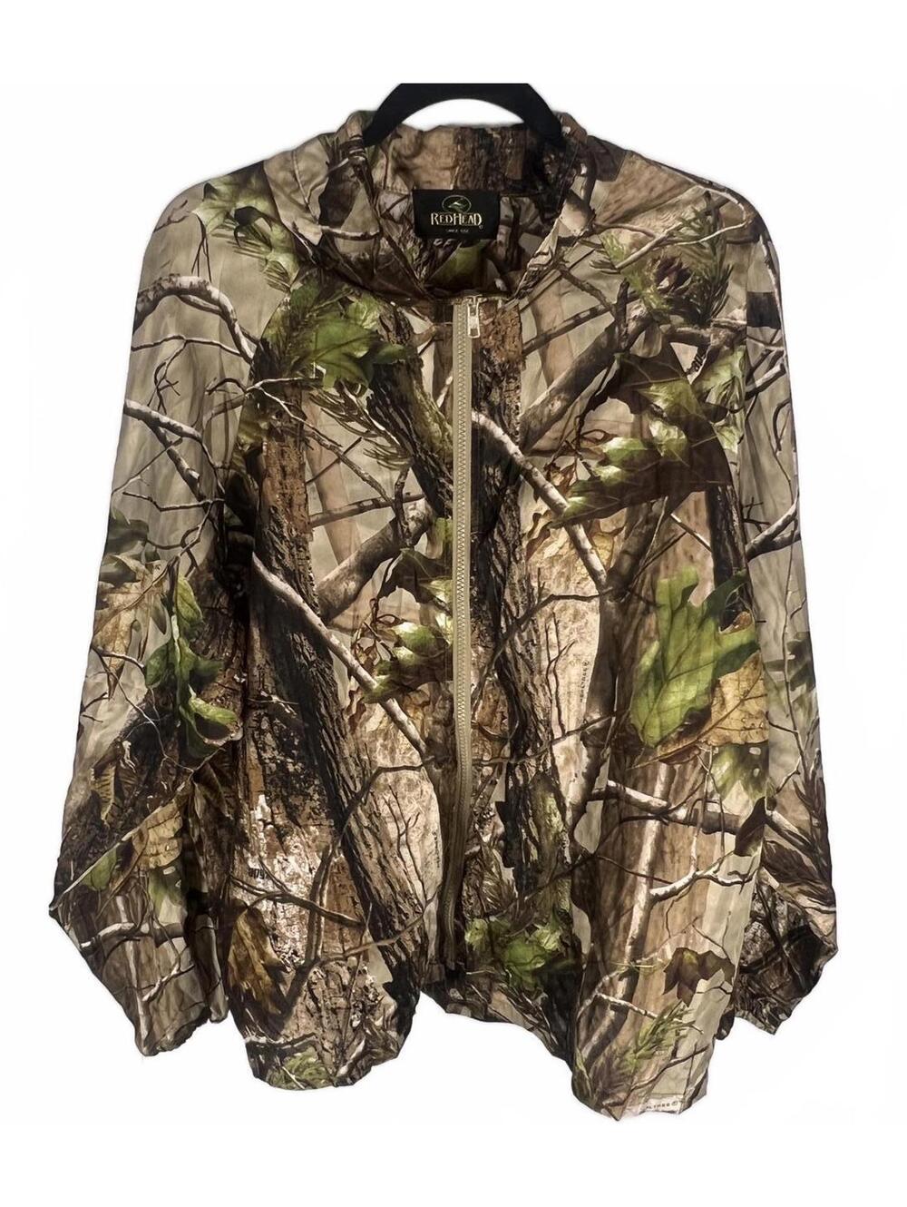 Vintage RedHead RealTree Camo Lightweight MeshBug Jacket S/M Hunting Outdoor Top